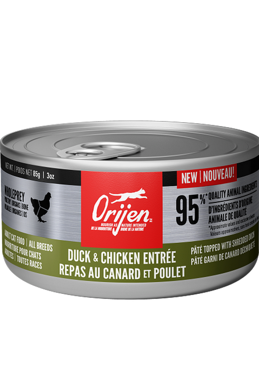 Duck & Chicken Entree Wet Cat Food